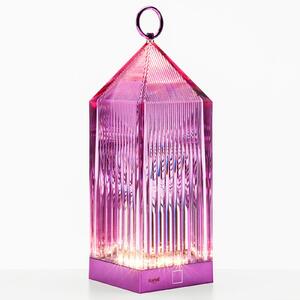Kartell Lantern lampă de masă LED, lila IP54, Violet, Plastic, Design