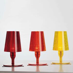 Kartell Take lampă de masă designer, chihlimbar, Bej, Camera de zi / sufragerie, Plastic, Design