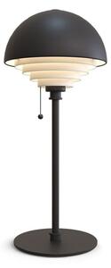 Lampă de masă Herstal, Negru, Camera de zi, Metal
