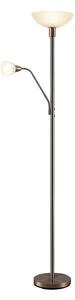 Lampadar Lindby, Jost, Gri, Camera de zi, Metal, Modern
