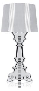 Kartell Bourgie lampă de masă LED, argintiu, reglabil, Metalic, Camera de zi / sufragerie, Plastic, Design