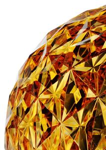 Kartell Planet lampă de masă LED sferă, galben, Galben, Camera de zi / sufragerie, Plastic, Design