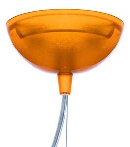 Kartell Small FL/Y lampă suspendată LED portocaliu, Portocaliu, Camera de zi / sufragerie, Plastic, Design