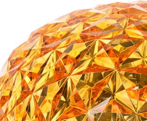 Kartell Planet lampă masă LED cu picior, galben, reglabil, Galben, Camera de zi / sufragerie, Plastic, Design