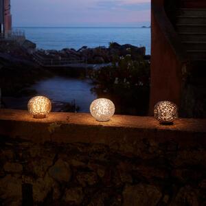 Kartell Mini Planet lampă de masă LED, galben, Galben, Camera de zi / sufragerie, Plastic, Design