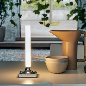 Kartell Goodnight lampă de masă LED IP20 crom, reglabil, Metalic, Camera de zi / sufragerie, Plastic, Design