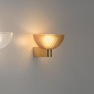 Kartell Fata aplică de perete LED chihlimbar, Auriu / Alamă, Camera de zi / sufragerie, Plastic, Design