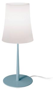 Lampă de masă Foscarini, Birdie Easy Grande, Albastru, Camera de zi, Metal, Design