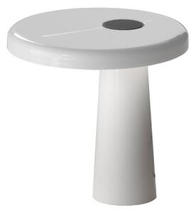 Lampă de masă Martinelli Luce, Hoop, Alb, Studiu / Birou, Plastic, Design