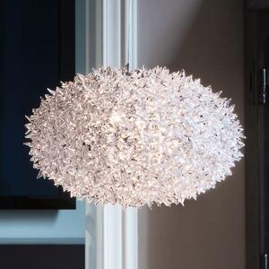 Kartell Bloom S1 lampă susp. LED G9, transparent, Transparent, Camera de zi / sufragerie, Plastic, Design