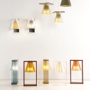 Kartell Light-Air aplică perete LED, transparent, Transparent, Camera de zi / sufragerie, Plastic, Design