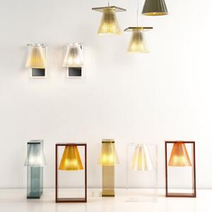 Kartell Light-Air aplică de perete LED, chihlimbar, Maro / Rugină, Camera de zi / sufragerie, Plastic, Design
