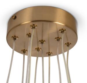 Brilagi - Lustră suspendată cu cablu GLOBE 10xE14/15W/230V albă