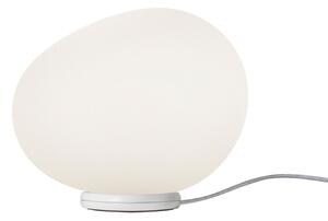Lampă de masă Foscarini, Gregg piccola, reglabil, Alb, Camera de zi, Sticlă, Design