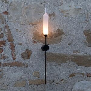 Karman Nilo aplică LED de exterior, IP44, Negru, Metal, Design