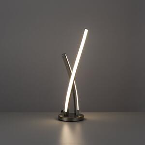LOLA Smart Lampă de masă LED LOLAsmart Swing, reglabil, Gri, Camera de zi / sufragerie, Metal, Modern