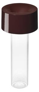 Lampă de masă Foscarini, Fleur, reglabil, Roșu, Camera de zi, Sticlă, Modern