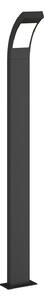 Lampă de Exterior Lucande, Juvia, Negru, Balcon, Aluminiu, Modern