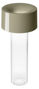 Lampă de masă Foscarini, Fleur, reglabil, Verde, Camera de zi, Sticlă, Modern