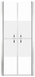 Ușă cabină de duș, jumătate mat, 71 x 190 cm, ESG