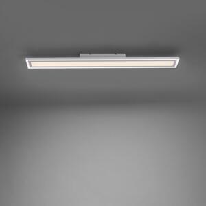 JUST LIGHT. GmbH Plafonieră cu LED Marginea CCT, 100 x 12cm, reglabil, Alb, Camera de zi / sufragerie, Metal, Modern