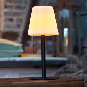 JUST LIGHT. GmbH Lampă masă LED Keno, țăruș, comutator, baterie, reglabil, Negru, Metal, Modern, Spot de exterior / vârf de pământ