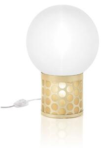 Lampă de masă Slamp, Auriu / Alamă, Camera de zi, Plastic