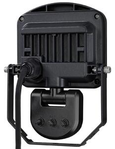 Ledino Proiector Charlottenburg senzor negru 3.000K 10W, Negru, Metal, Modern