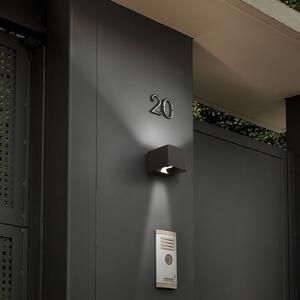 LEDS-C4 Wilson lampă exterior LED, 11 cm antracit, Negru, Metal, Modern