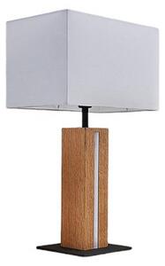 Lampă de masă Lindby, Garry, reglabil, Alb, Camera de zi, Țesătură / Textil, Modern