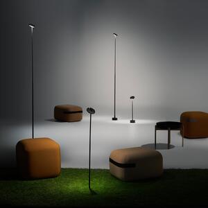 LEDS-C4 Lumina invizibilă cu LED-uri bolar vârf de sol, Negru, Metal, Modern, Spot de exterior / vârf de pământ
