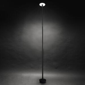 LEDS-C4 Lampă LED de trotuar Invisible IP54 suplă, Negru, Metal, Modern