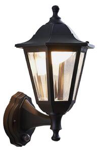Lampă de Exterior Lindby, Iavo, Negru, Balcon, Plastic, Antichitate