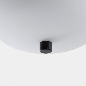 LEDS-C4 Ilargi lampă susp. LED fază întunec. Ø24cm, reglabil, Alb, Camera de zi / sufragerie, Sticlă, Modern