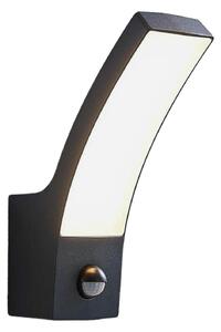 Lampă de Exterior Lindby, Ilvita, Negru, Balcon, Aluminiu, Modern