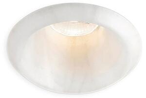 LEDS-C4 Play Raw Downlight alabastru 927 6,4W 15°, reglabil, Bej, Camera de zi / sufragerie, Tencuială / Argilă, Modern, Plafon încastrat
