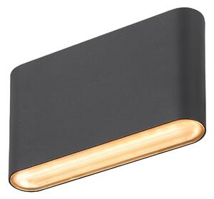 Lămpi de exterior SLV, Oval, Negru, Metal, Modern