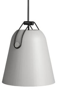 LEDS-C4 Lampă suspendată LED Napa, Ø 18 cm, gri, reglabil, Gri, Camera de zi / sufragerie, Metal