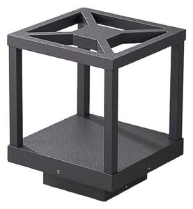 Lămpi de exterior Lucande, Lealan, Negru, Terasă, Aluminiu, Modern