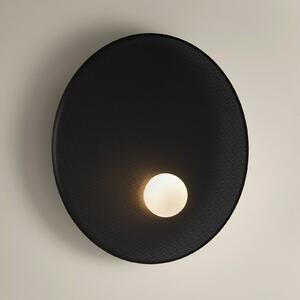 LEDS-C4 Trip aplică de perete Ø 46cm negru, reglabil, Negru, Camera de zi / sufragerie, Metal, Modern