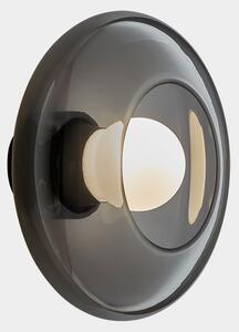 LEDS-C4 Trip Glass lumina de perete gri fumuriu, reglabil, Gri, Camera de zi / sufragerie, Metal, Modern