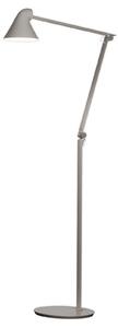 Lampadar Louis Poulsen, NJP, reglabil, Gri, Camera de zi, Metal, Design