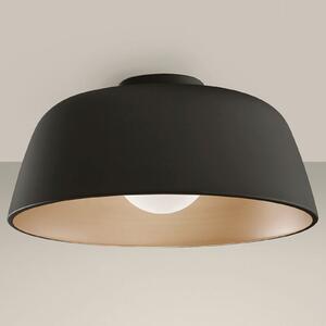LEDS-C4 Miso plafonieră Ø 43,3 cm negru, reglabil, Negru, Camera de zi / sufragerie, Metal, Design