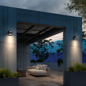 LEDS-C4 Modis aplică exterior 1x11,6W CCT antracit, Negru, Metal, Modern