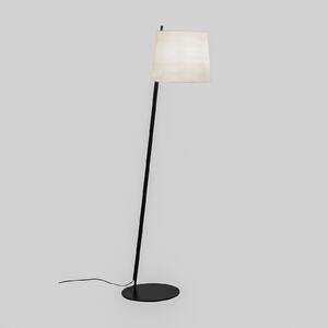 LEDS-C4 Clip lampă de podea H=158 cm abajur alb, Negru, Camera de zi / sufragerie, Metal, Design