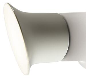 Luceplan Ecran, & Out aplică LED, alb opal, Alb, Plastic, Design