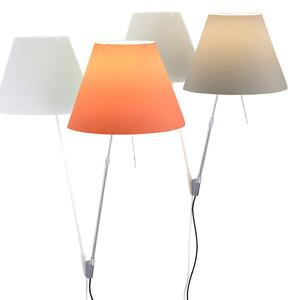 Luceplan Costanza aplică perete D13a, alu/pudră, reglabil, Portocaliu, Camera de zi / sufragerie, Metal, Design