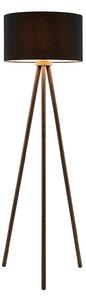 Lampadar Lindby, Majken, Negru, Camera de zi, Lemn, Scandinavă