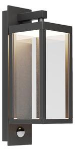 Lămpi de exterior Lucande, Ferdinand, Gri, Balcon, Sticlă, Modern