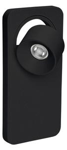 Linea Light Aplică de perete LED Beebo W, negru, Negru, Hol, Metal, Modern, Spot de perete